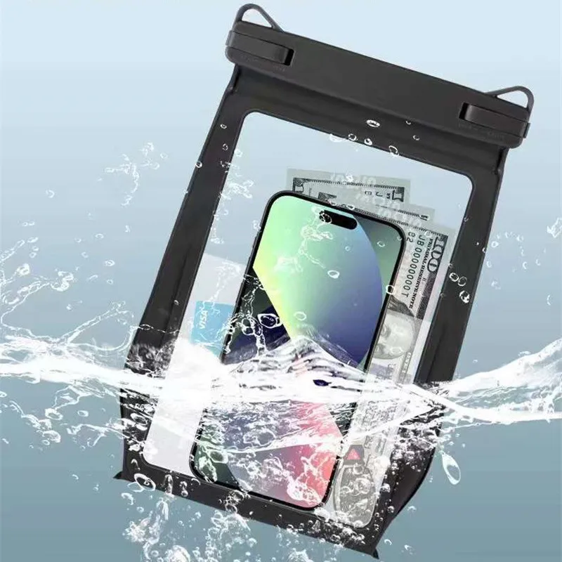 

Ottwn Waterproof Swimming Mobile Phone Bag For iPhone 15 14 13 12 11 Pro 15 Plus XR Swimming Beach Storage Wallet Pouch Dry Bags