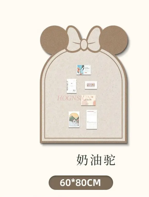 1pcs Felt board, no punching, no damage to walls, children's room, cute photo wall, commemorative wall, memo wall, entrance