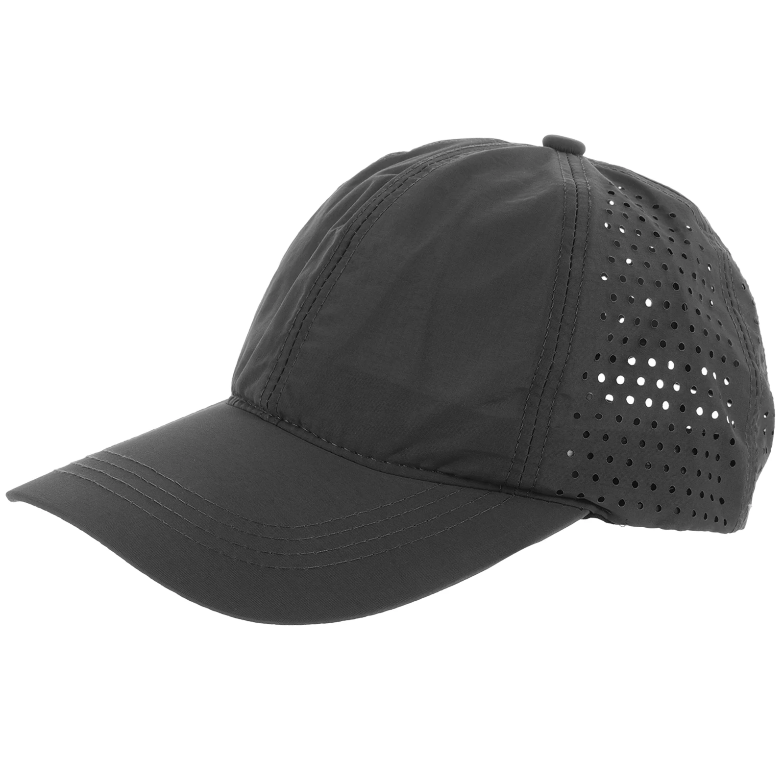

Summer Quick Dry Baseball Cap Men's Breathable Mesh Hat for Outdoor Activities Sun Protection Gray Color Sports Hat