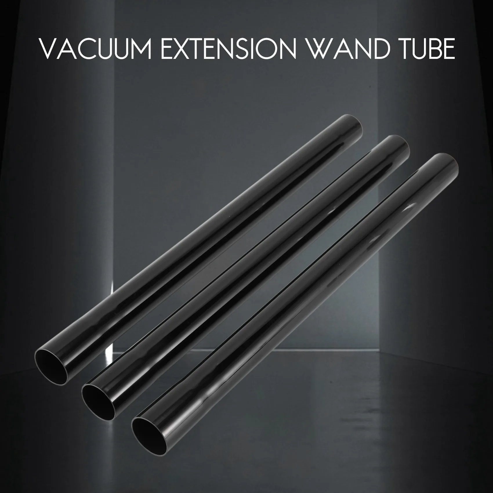 Vacuum Cleaner Extensão Varinhas, Aspirador Acessórios, 32mm Diâmetro Interno Vacuum Mangueira Plastic Wand Pipe, 3Pcs