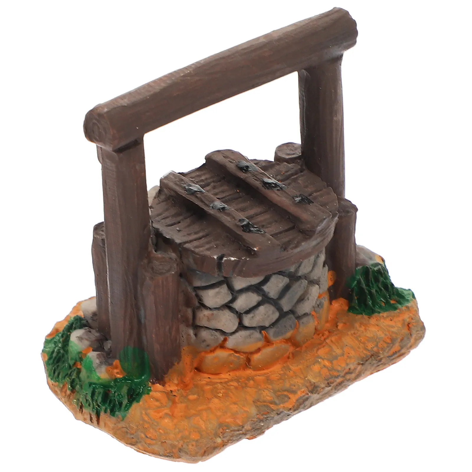 Highly Realistic Miniature Water Well Ornament for Micro Landscape Decoration Garden Bonsai Accessories Desktop Fairy Crafts