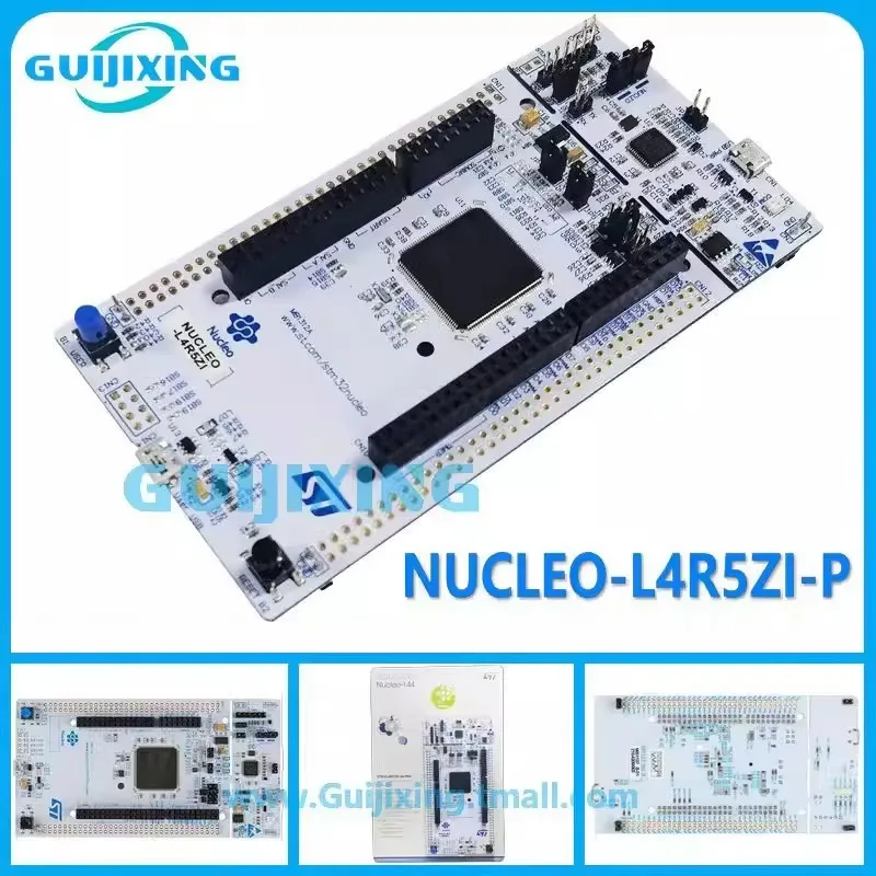 The NUCLEO-L4R5ZI-P uses the STM32L4R5ZIT6P SMPS STM32 Nucleo-144 development board