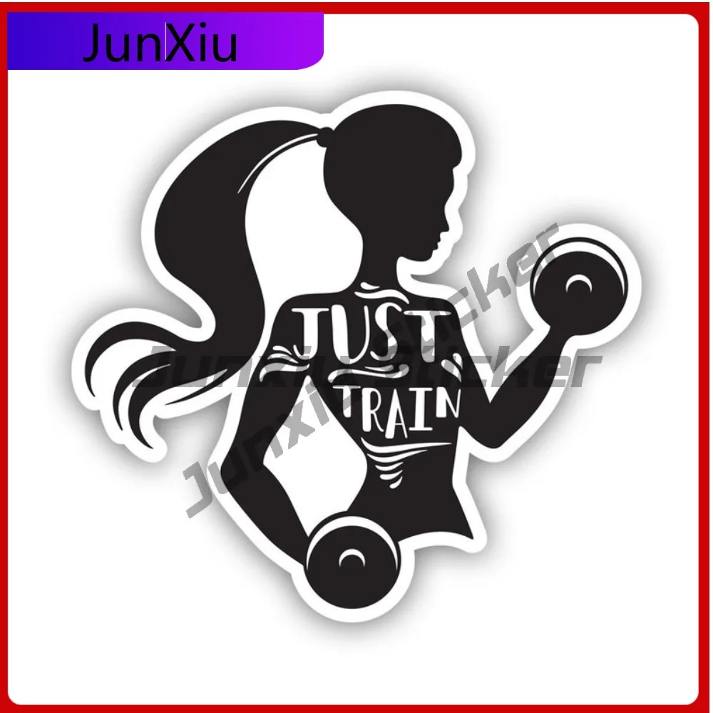 

Girl Just Train Sticker Uv Protected Decals Auto Decor Car Sticker Vinyl Decal Die Cut Sun Protection Waterproof Durable For Car