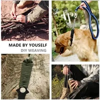 550 Paracord 7 Strand 4mm Durable Camping Accessories Outdoor Survival DIY Bracelet Rope Hiking Clothesline Camping Gadgets 4