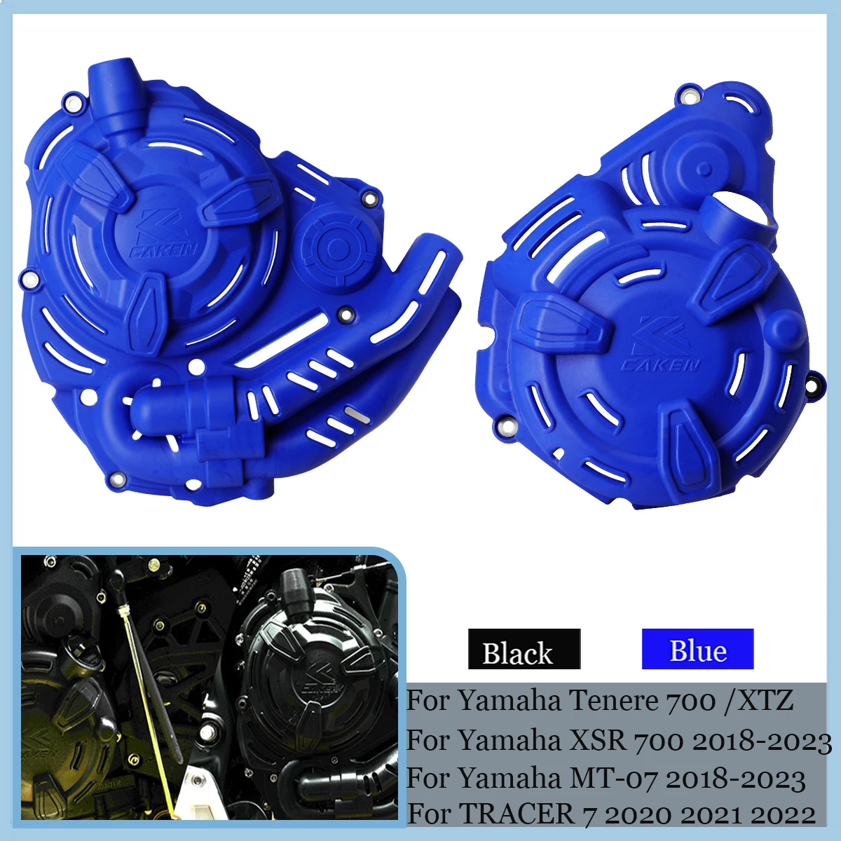 

Motorcycle Engine Ignition Cover Clutch Protector For Yamaha Tenere 700 XTZ 700 Tenere700 XTZ700 XSR 700 MT-07 2023 Accessories