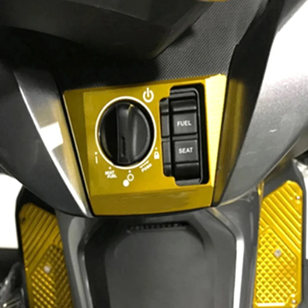 Osłona zamka kluczyka motocyklowego do Honda Forza 125/300 Forza125 Forza300 2017 2018 2019 Anty-zarysowania Dekoracyjne nakładki na zamek siedzenia