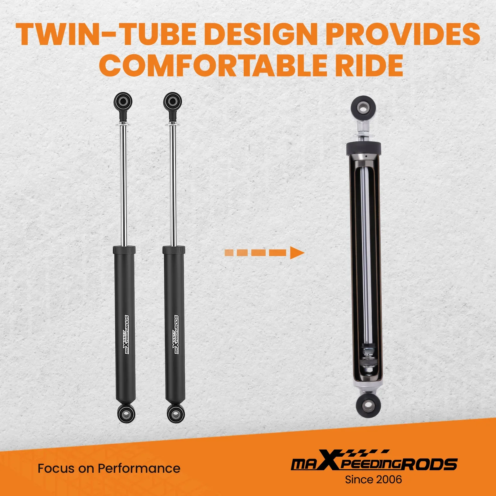 طقم رفع زنبركات وصدمات 3 بوصة لـ Ram 2500 3500 4WD 2003-2009