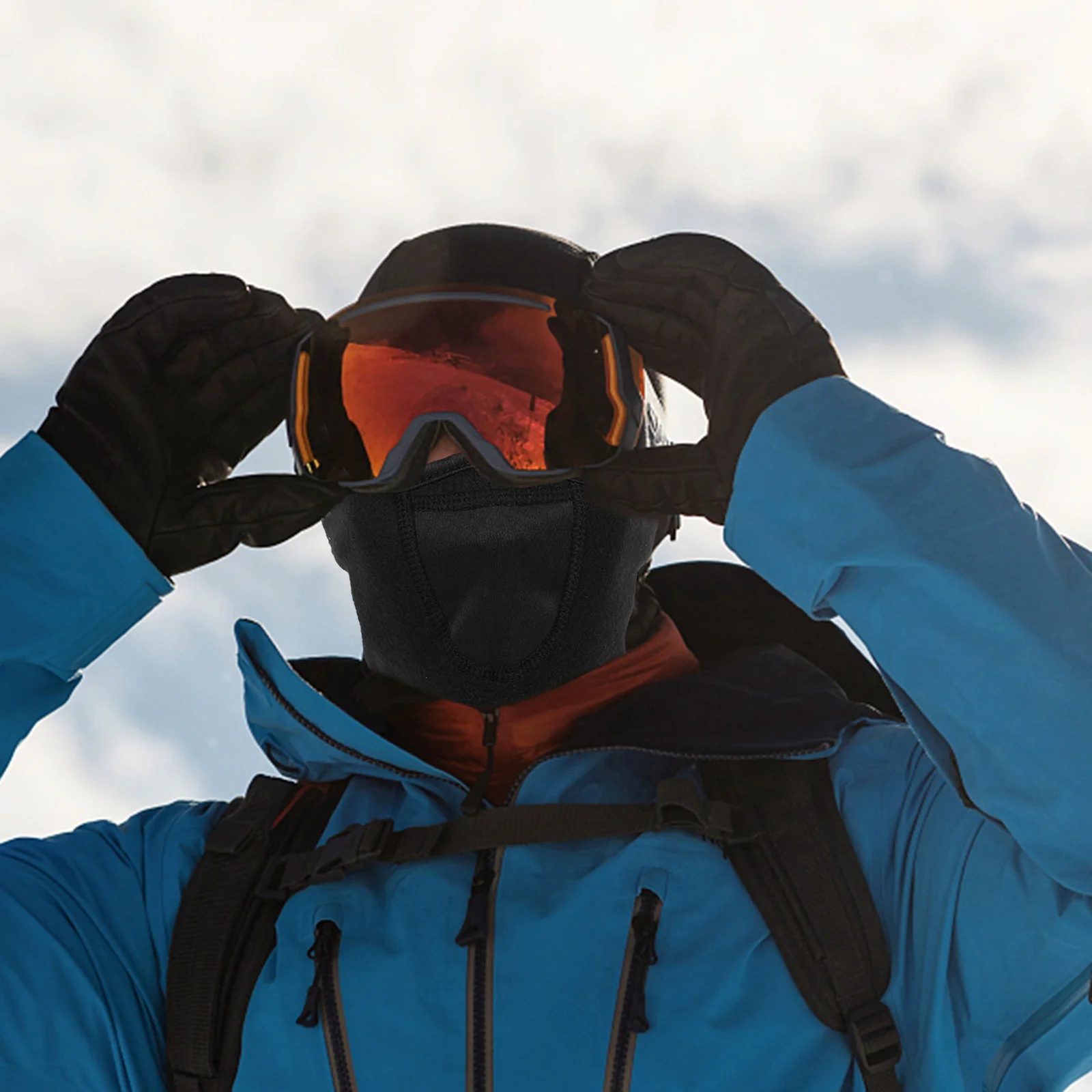 Windproof Facial Cover Useful Neck Gaiter Reusable Protective Face Mask for Riding Outdoor Winter Activities Winter Facial Mask