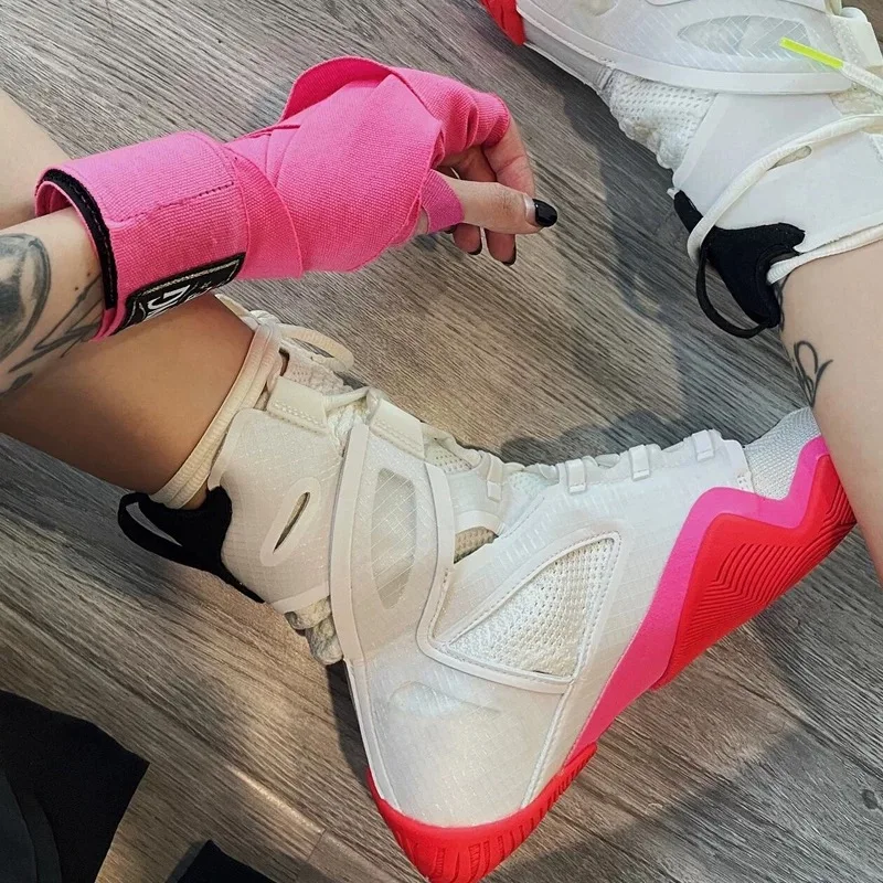 الشتاء الأكثر مبيعا: أحذية مصارعة عالية الجودة للجنسين مضادة للانزلاق، أحذية الملاكمة، أحذية اللياقة البدنية، أحذية كاجوال #1