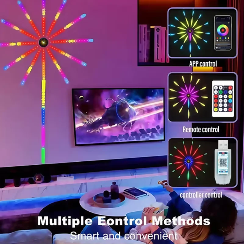 사운드 컨트롤 RGB 메테오 불꽃놀이 LED 라이트 스 - Audio Music Production 리뷰 및 가격