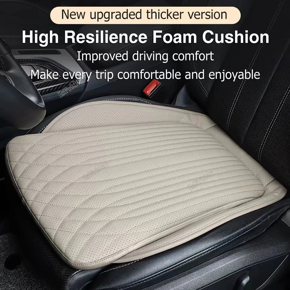 

New Front Car Seat Cover Breathable Leather Cars Seat Cushion Accessories Mat Automobiles Protector Pad Seat Chair Universal