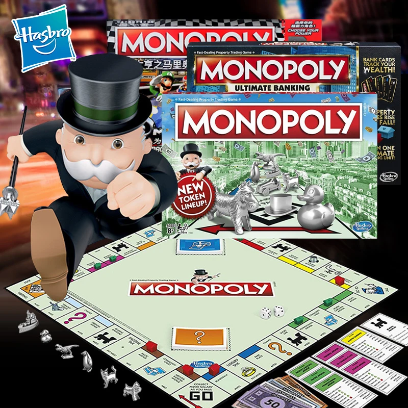 Hasbro Monopoly Deal Karte Spiel für Kinder Banking Bord Spiel Spielen Karte Spielzeug Puzzle Familie Party Spiel Spielzeug für Kinder erwachsene Geschenk