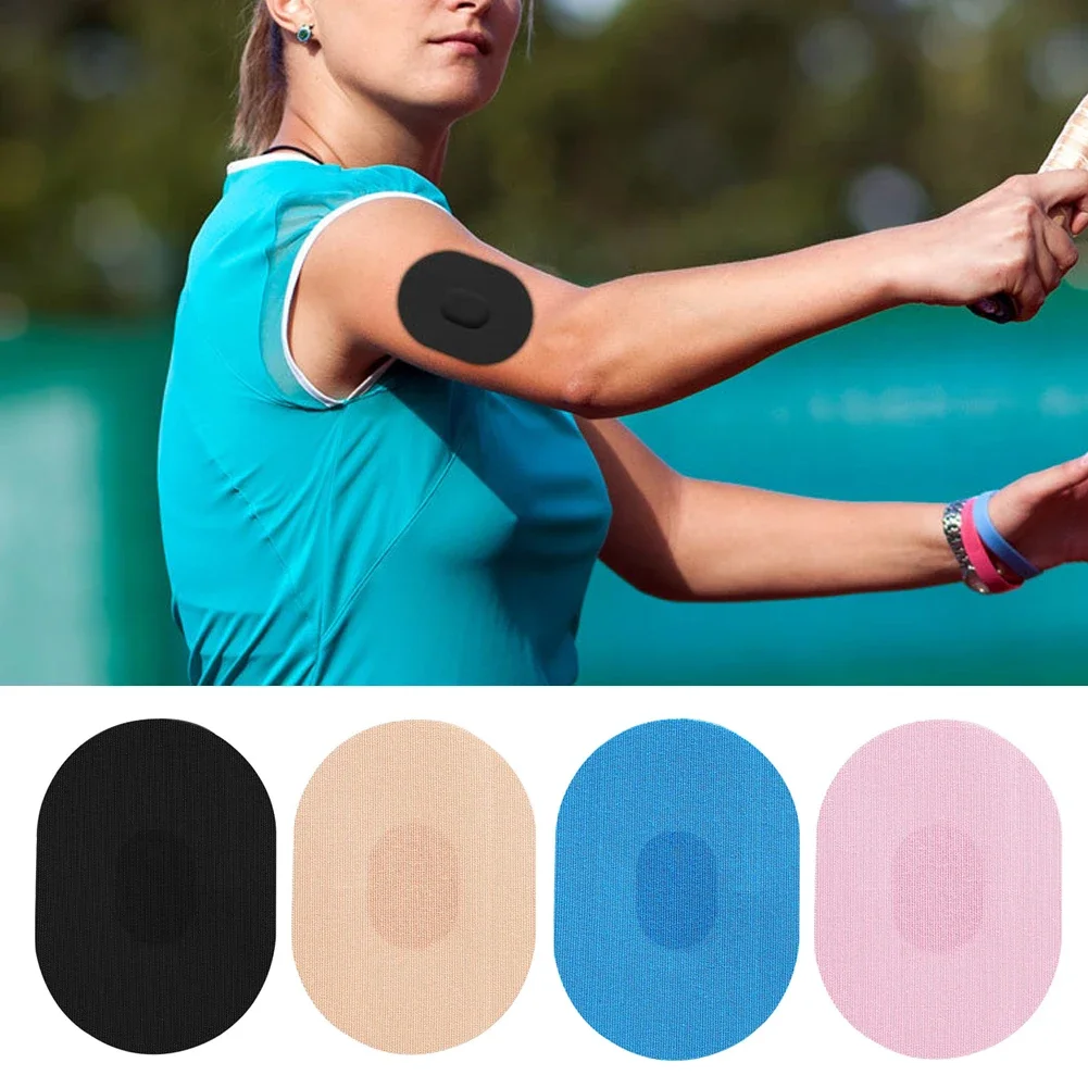 10 Stück Glukosemessgerät-Sensorbefestigung, wasserdichtes Patch-Schutzetikett ist für Freestyle Libre Sensor Diabetes geeignet