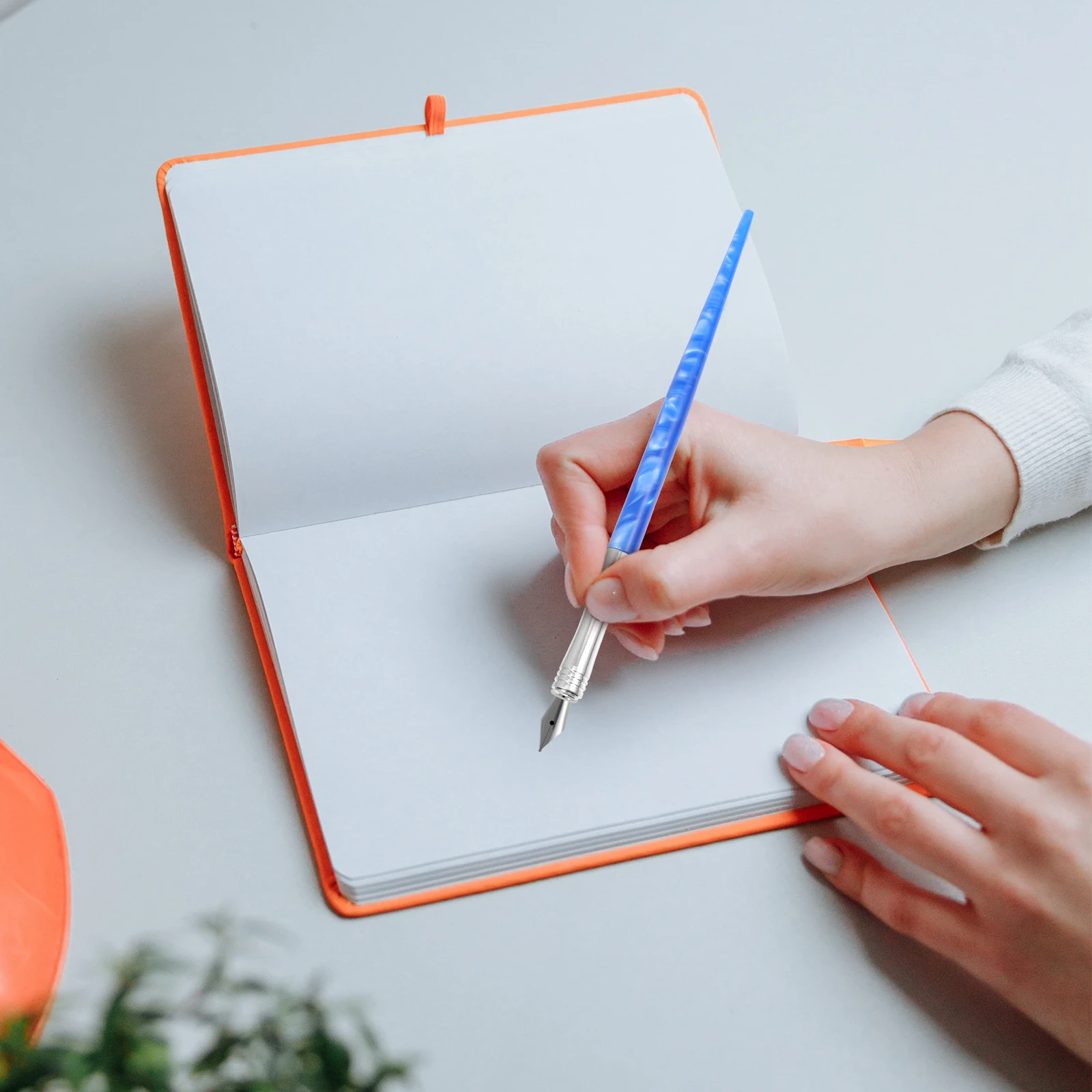 

Dip Pen Nib Holder Resin Material Resistance Comfortable Grip Office School Supplies Dip Pen Nib Holder