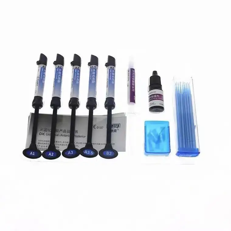 Dental Restoration Syringe Universal Shade Dentistry Enamel Materi Resin  Flowable Composite Resindental Filling Composite