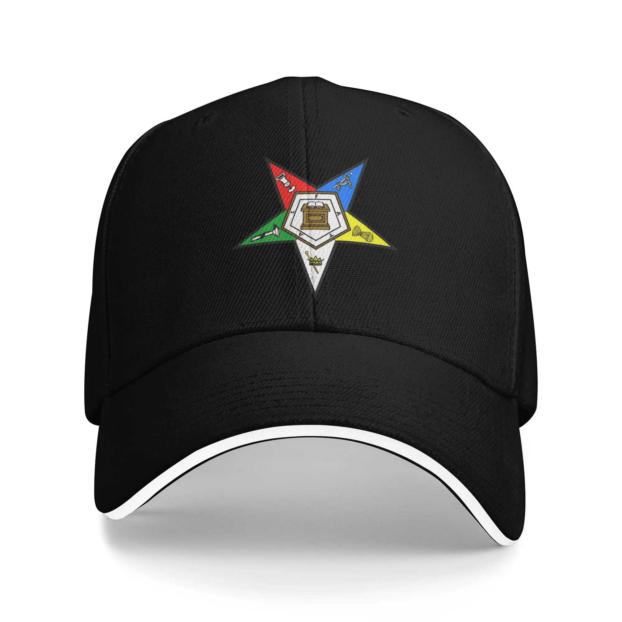 Order Of The Eastern Star OES Logo Baseball Cap  Outdoor Sport Breathable Hip Hop Hats Female Male y2k Cool Print Baseball Caps