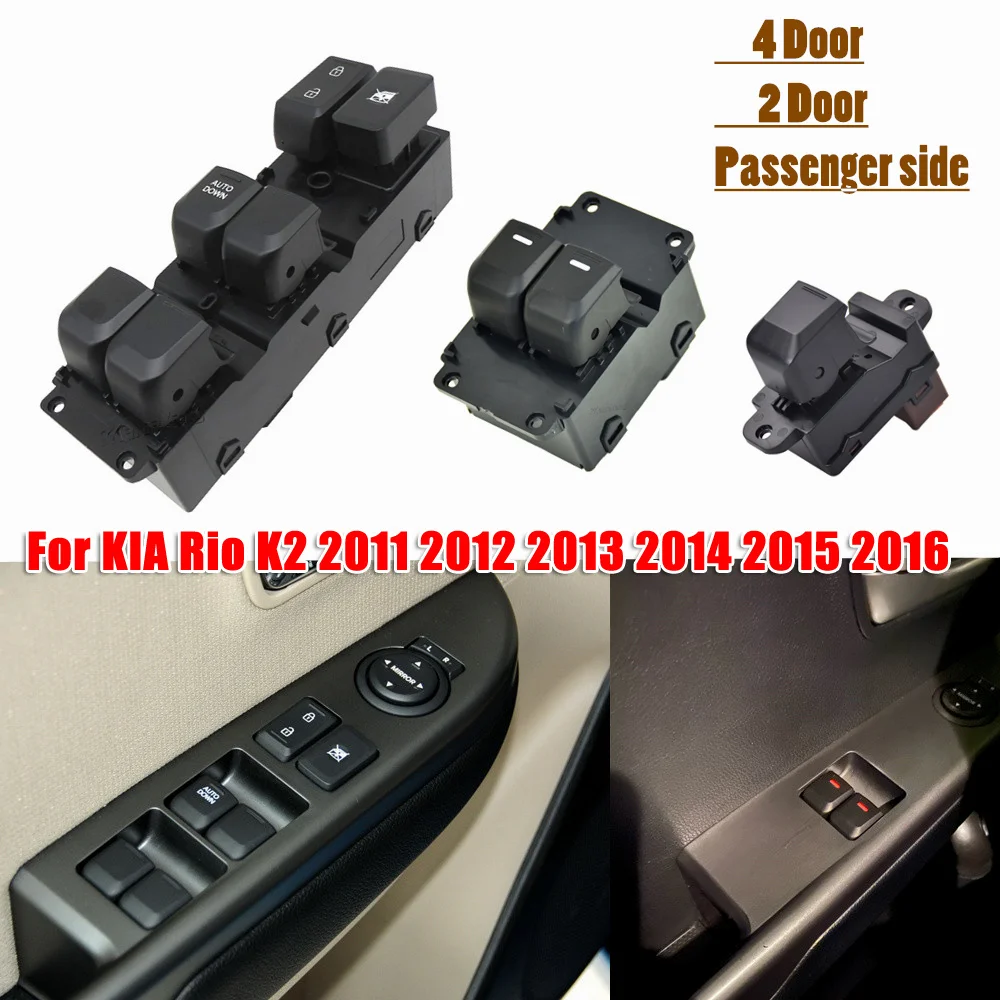 

New Electric Master Power Window Switch For KIA Rio K2 2011 2012 2013 2014 2015 2016 93570-4X000 935704X000