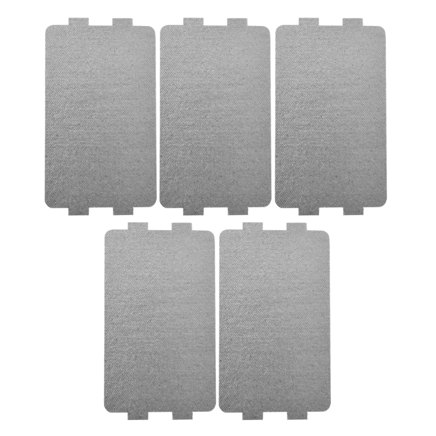 5pcs Microwave Oven Mica Sheet Wave Guide Waveguide Cover Sheet Plates Microwave Oven Mica Gasket Replacement Accessory