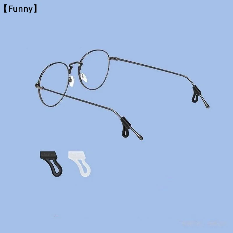 20Pairs Silicone Eyeglass Anti‑Slip Grips 3 Sizes L/M/S Glasses Ear Hooks Holder Non‑Slip For Most Eyewear Sunglasses〔Funny〕
