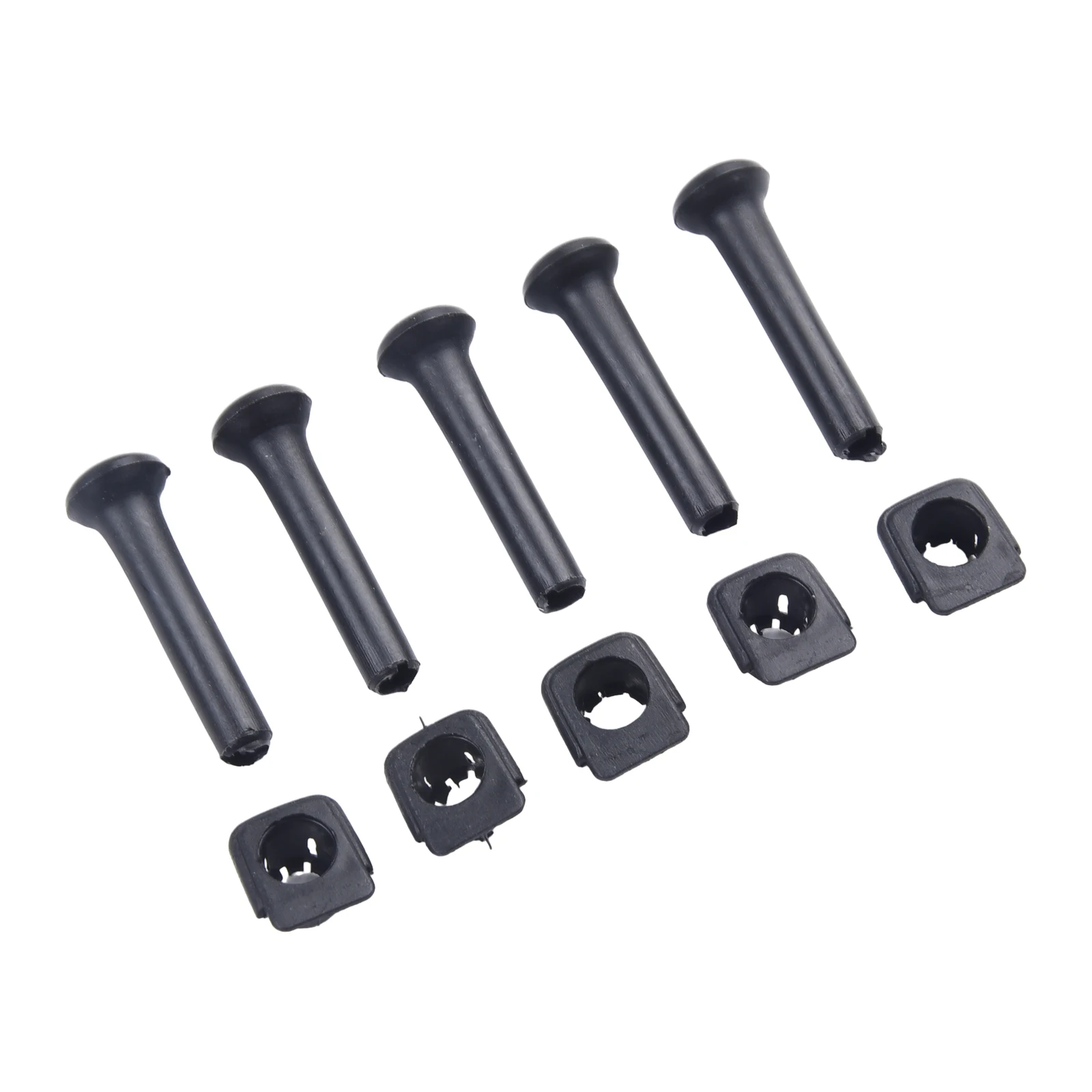 5Sets Car Door Safety Lock Button Base Locking Knob Replacement Parts 191837187 For -Golf Mk2 Mk3 For -Passat B2