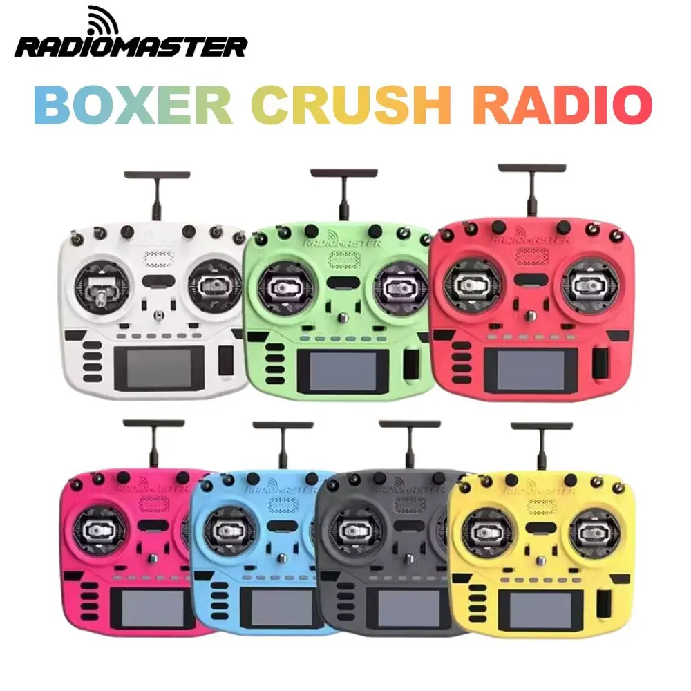 

Radiomaster Boxer Crush Radio Controller 16CH 2.4G ELRS Transmitter EdgeTX ExpressLRS RF System RC FPV Remote Control Drone