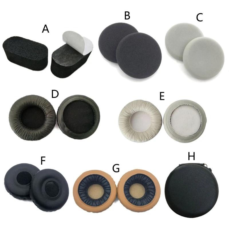 Earpads Ear Pads Sponge Cushion Replacement for Koss PP PX100 Headset H7JF