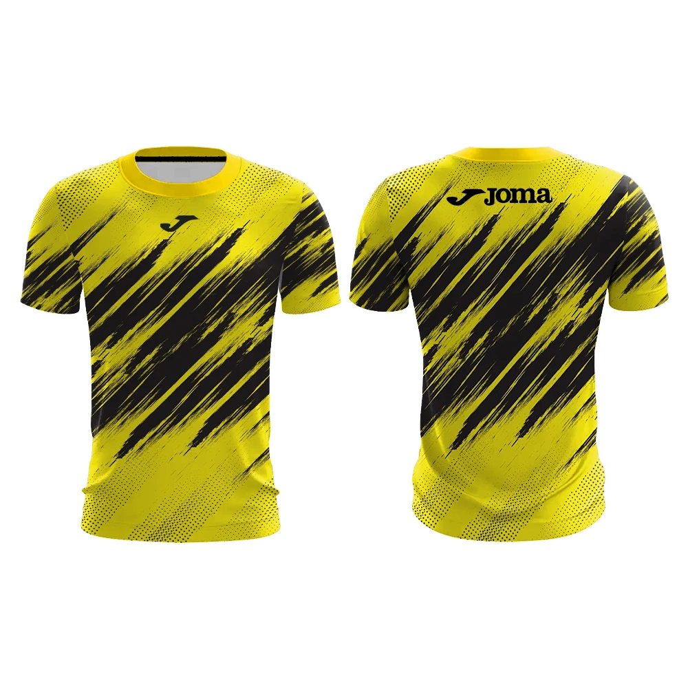Brentford JOMA Sports Men's Short-Sleeved Quick-Drying and Breathable T-Shirt for Outdoor Football Enthusiasts