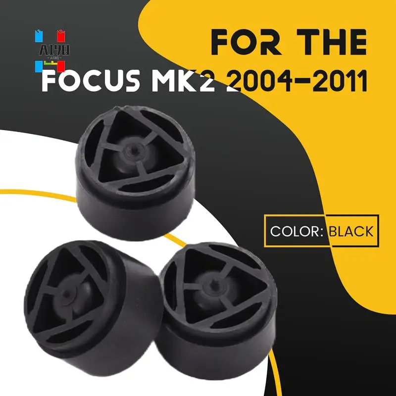 

A19Q-3Pcs Engine Mounting Bush For Ford Focus 2004-2011 4M5G-6A994-AA 1434444 Protective Cover Under Guard Plate