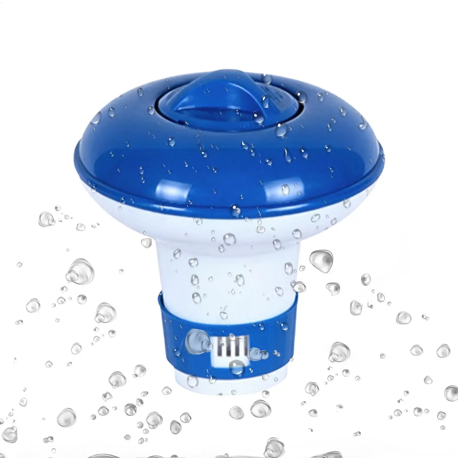 5 Inch Adjustable Pool Chlorine Floater, Floating Tablet Dispenser For Spa Hot Tub, Durable C hemical Feeder For Backyard Pools