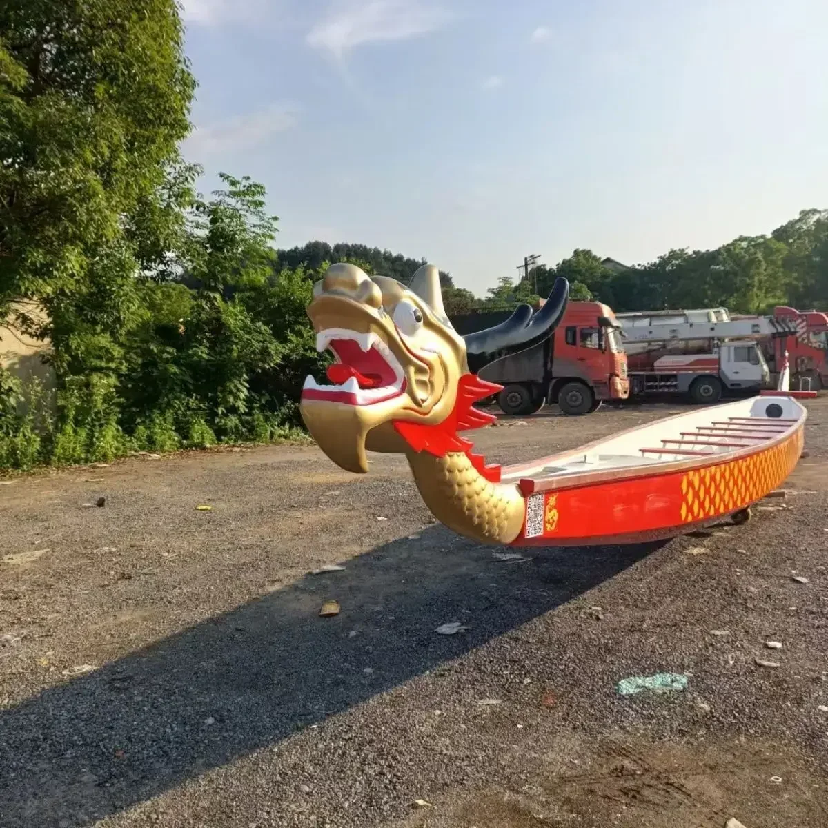 12 people 22 people International competition FRP dragon boat Wooden dragon boat