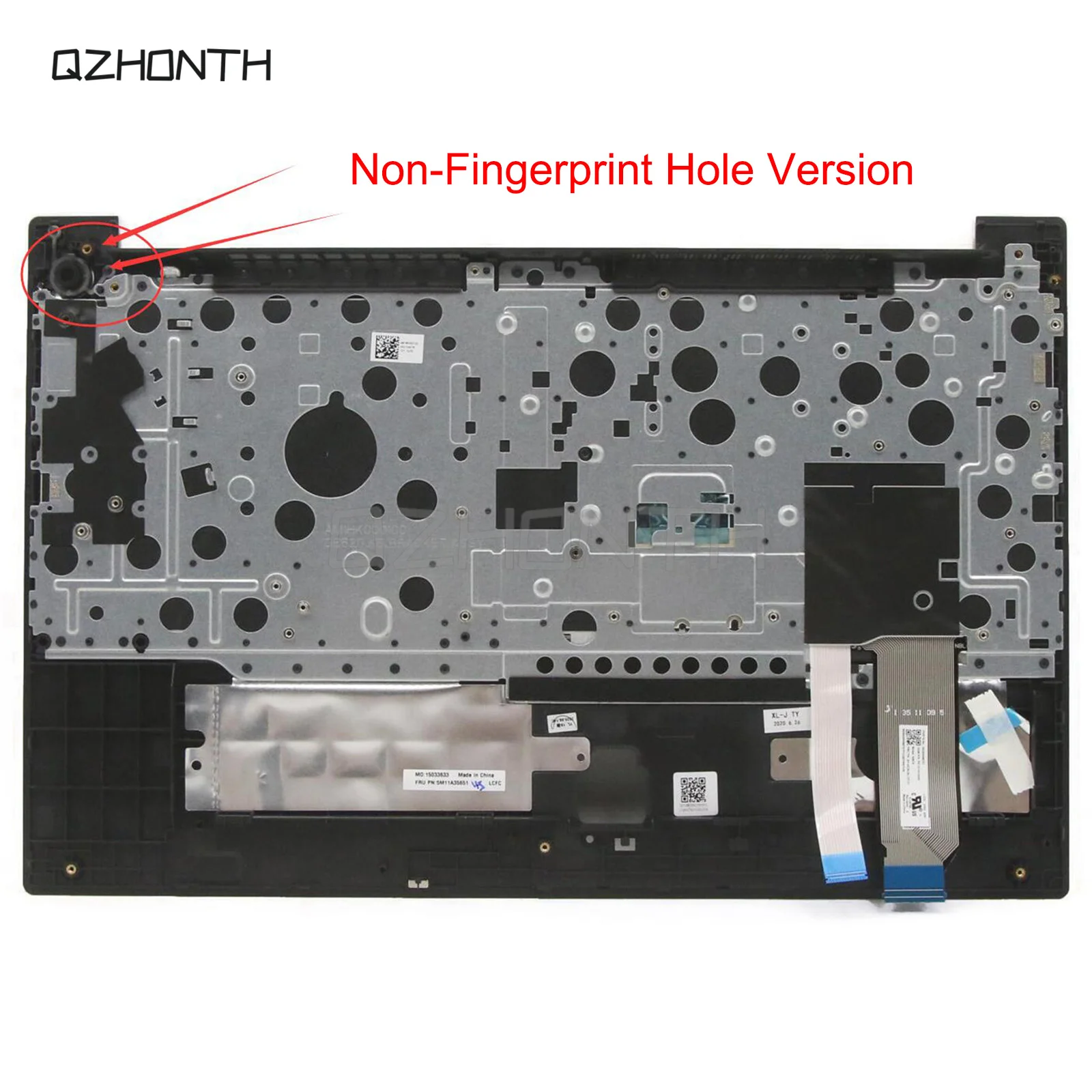 New For Lenovo ThinkPad E15 GEN 2 GEN 3 GEN 4 PalmrestA with US Keyboard (Non-Backlit) NO FPR 15.6