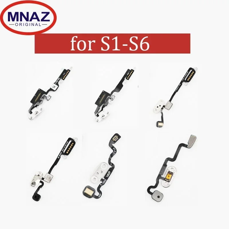 

MNAZ for IWatch Power on Off Button Key Flex Cable for Apple Watch S1 S2 S3 S4 S5 S6 SE Replacement Parts 38 40 42 44MM