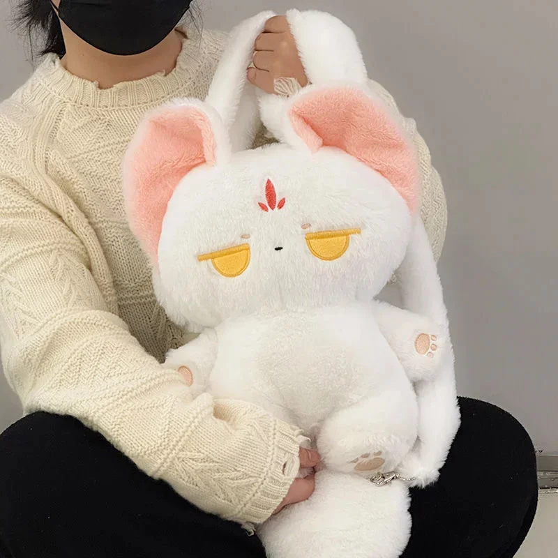 40cm Rabbit Plush Backpack School Bag Plush Animal Toy Plush Children Women Children Adult Backpack Doll Detachable Sling Bag