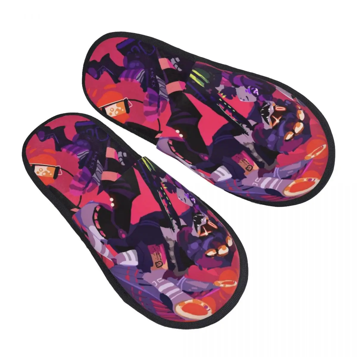 Custom M-Murdres Drones House Slippers Women Comfy Memory Foam Slip On Spa Slipper Shoes