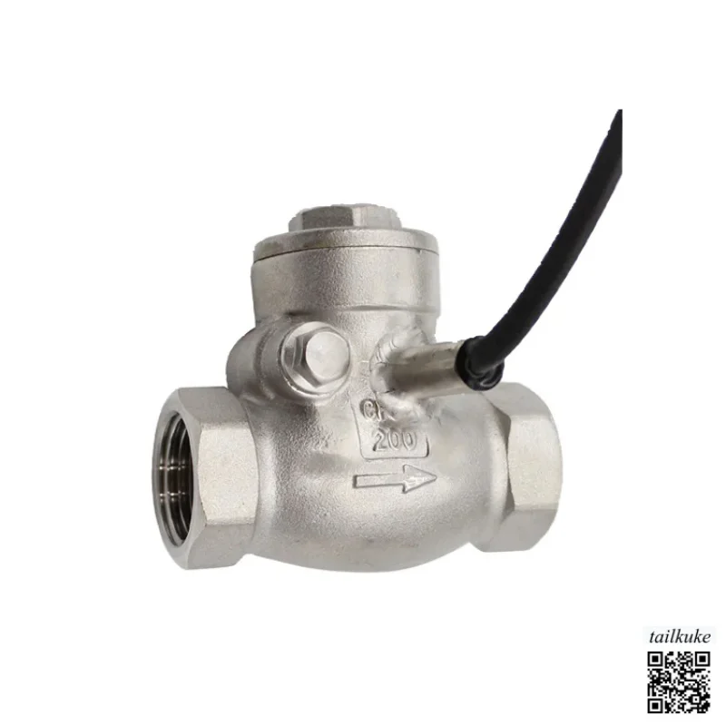 4 Divider Plate DN15 Switch 304 Stainless Steel Pipe Water Flow Sensor