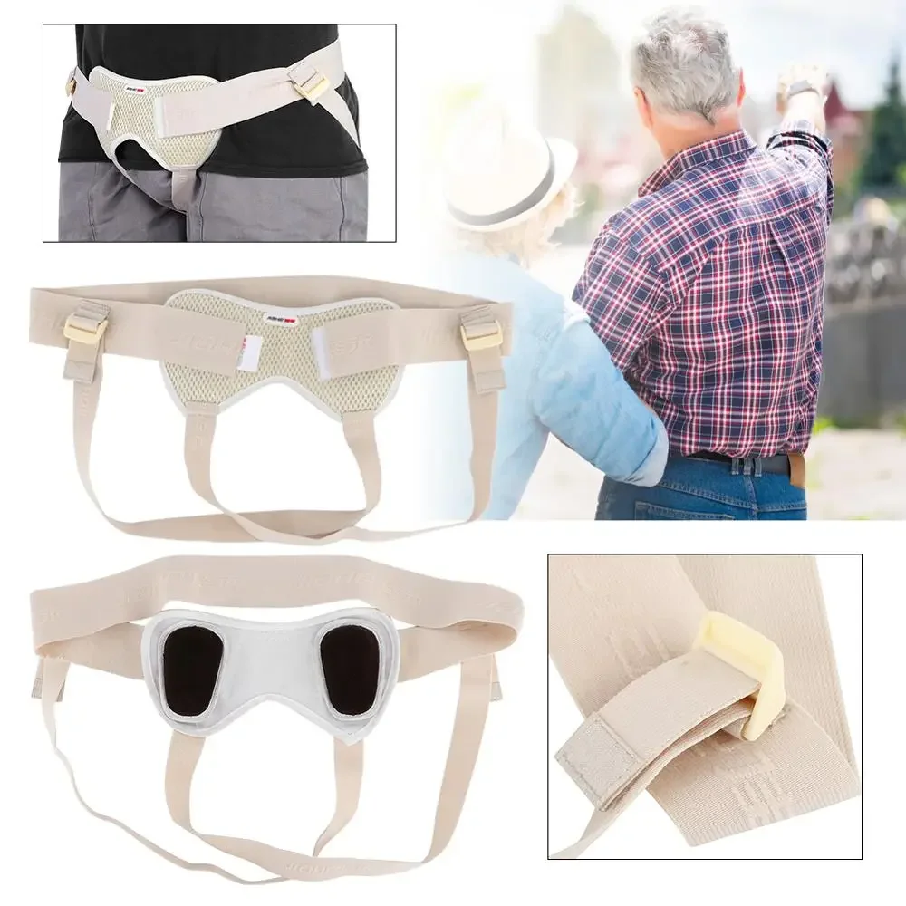 

Adjustable Umbilical Inguinal Hernia Belt Groin Support Inflatable Hernia Treatment for Adult Elderly Release Pain Medicine Bag