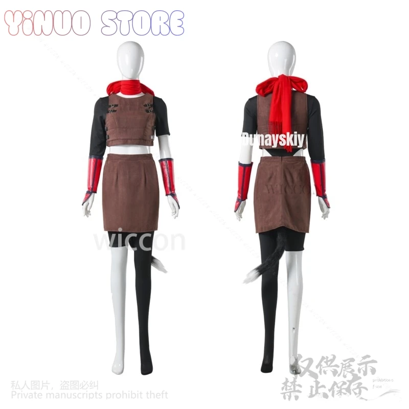 أزياء أنيمي لذيذة في الزنزانة إيزومي هيتومي التأثيرية فستان موحد بدلة مثيرة باروكات ذيل فروي لحفلات الهالوين حسب الطلب