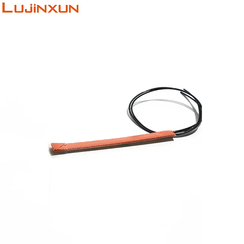 LUJINXUN Flexible Silicone Heating Pad Mini Small Silicone Heater Plate 12V 5V Custom Voltage Waterproof Adhesive Back Heat Mat