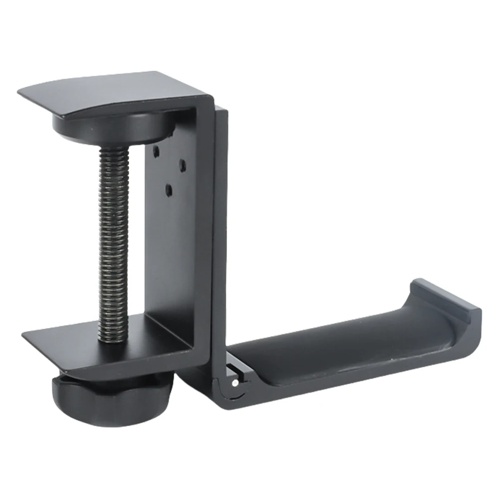 Pod biurkowy uchwyt na słuchawki z regulowanym zaciskiem, uchwyt na słuchawki do gier, uchwyt na słuchawki zaciskany do akcesoriów PC do gier.