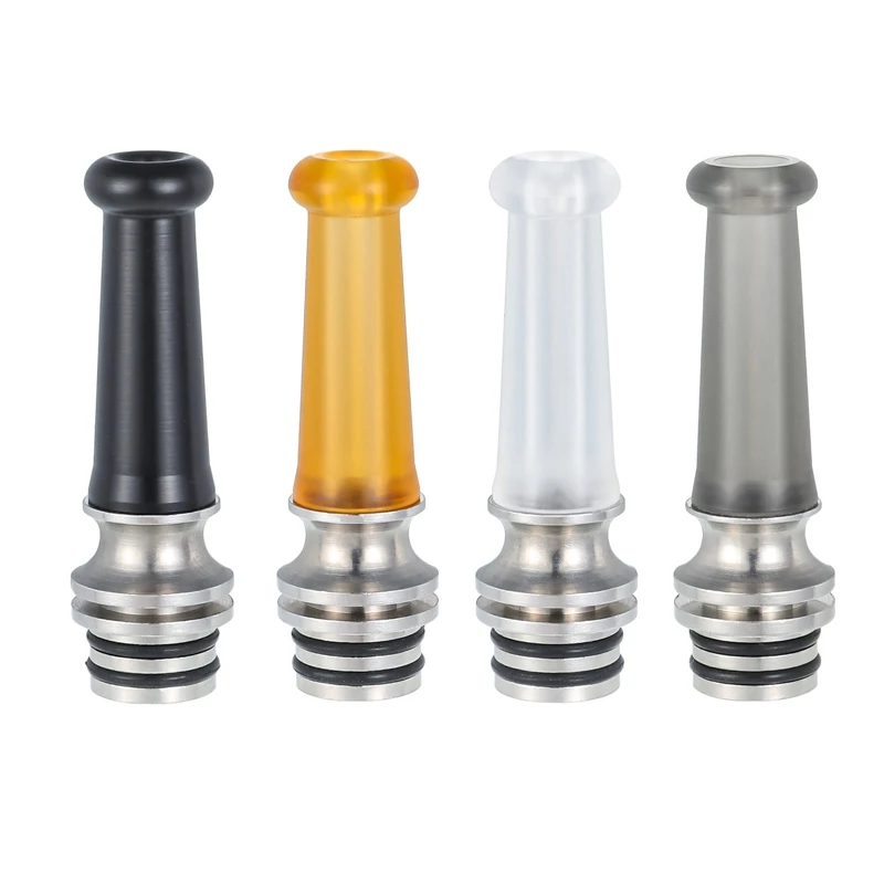 

510 Colorful Resin Mouth Smoking Nozzle, Atomizer Drip Tips, Heat Resistance Vaporizer Drip Tips