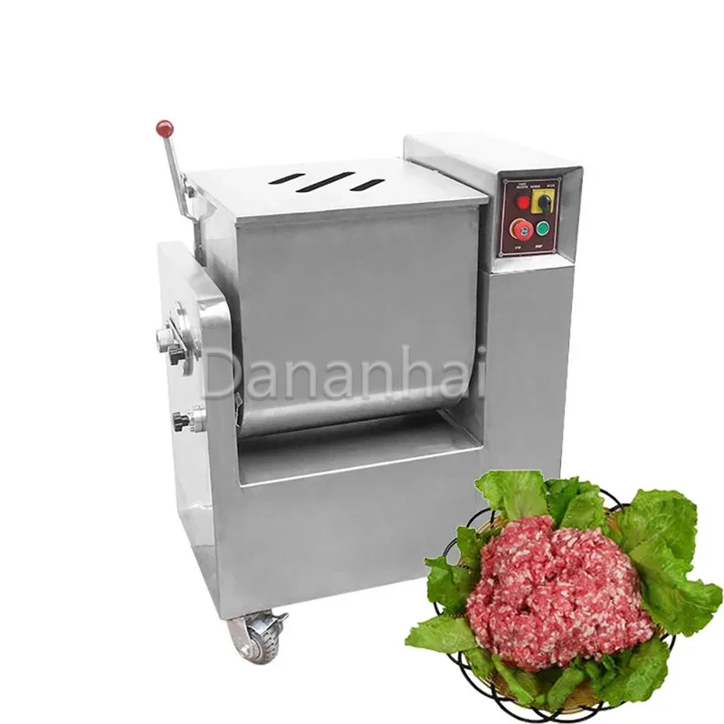 

Industrial Sausage Meat Mixer, Large Capacity Meat Pie Mixer, Fully Automatic Vegetable Radish Mixer