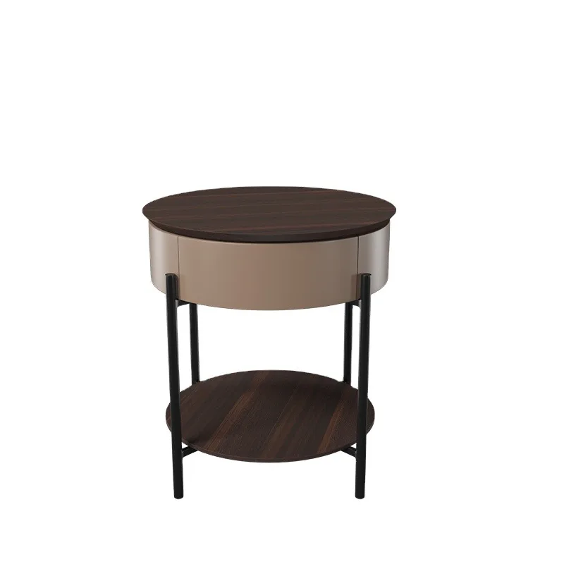 Solid wood elegant style bedroom furniture, bedside cabinets, hotel side cabinets