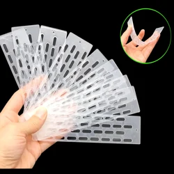 10PCS Bees Tool Plastic Anti Escape Fly Anti-Run Sheet Pieces White Holes Spacer transparent Beekeeping Nest Door Plate Supplies