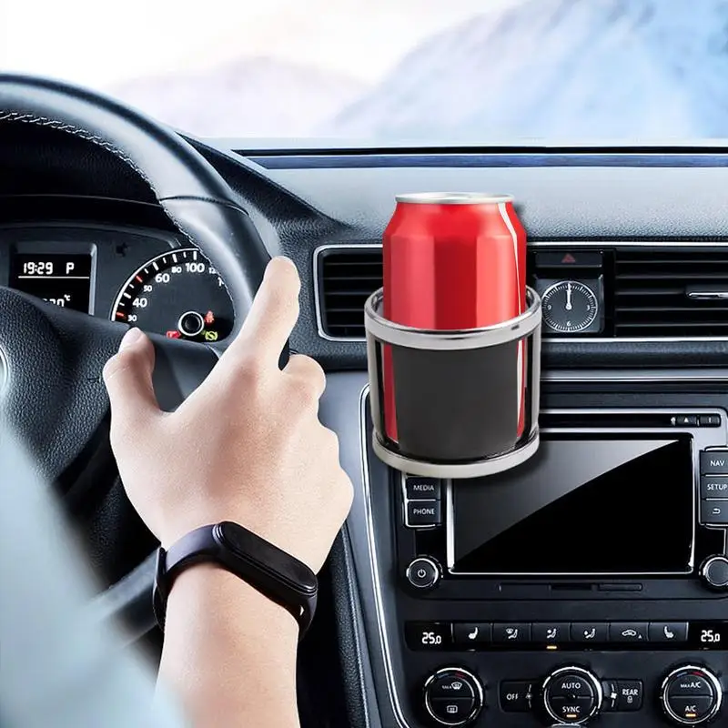 Car Cup Holder Air Vent Mount Car Water Coffee Bottle Bracket Auto Air Conditioner Vent Multifunctional Cup Holder For Mugs