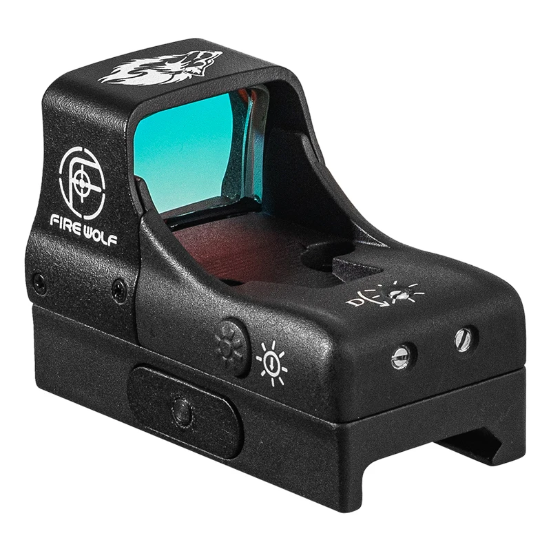 نطاق رؤية النقطة الحمراء من FIRE WOLF 3 MOA شبكاني اهتزاز ويك استشعار الحركة الإضاءة 1000 جرام #1