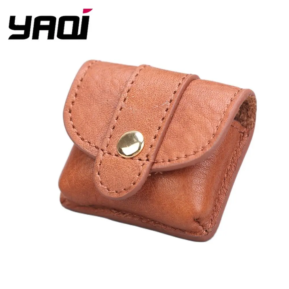 ماكينة حلاقة للسفر بلون النيكل من ياكي مع حقيبة جلدية لمنتجات الحلاقة للرجال