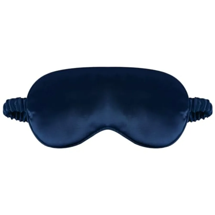 

1 Pack Sleep Mask, Silk Eye Mask with Elastic Strap, Breathable Eye Mask for Sleeping, Travel, Girls, Women, Men