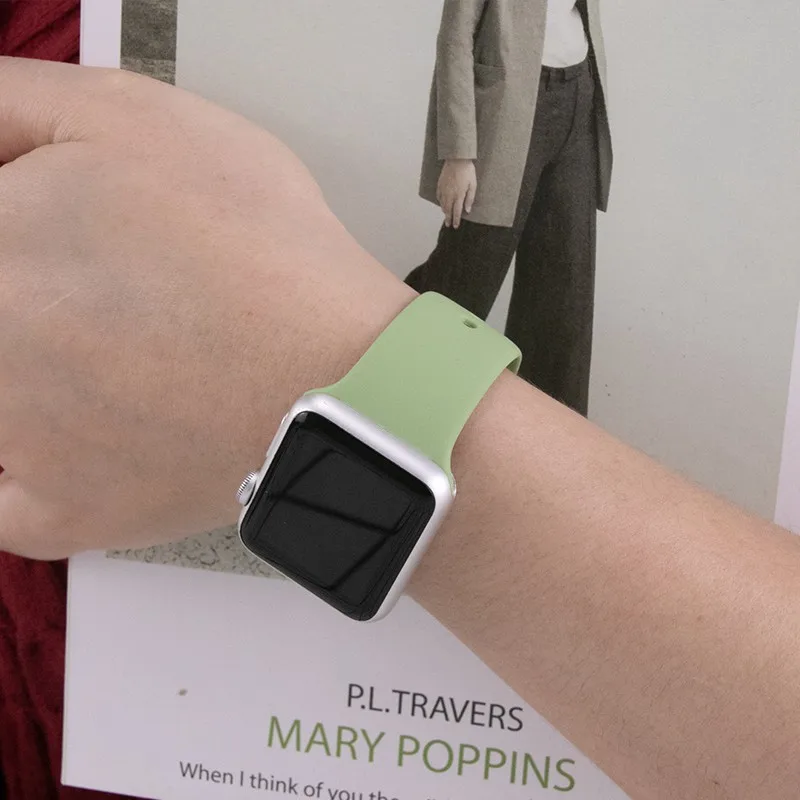 2 パックシリコンバンド Apple Watch ストラップ 44 ミリメートル 45 ミリメートル 46 ミリメートル 41 ミリメートル 49 ミリメートル 40 ミリメートル 42 ミリメートルスポーツブレスレット iWatch シリーズ 10 9 ウルトラ 2 8 7 SE 6