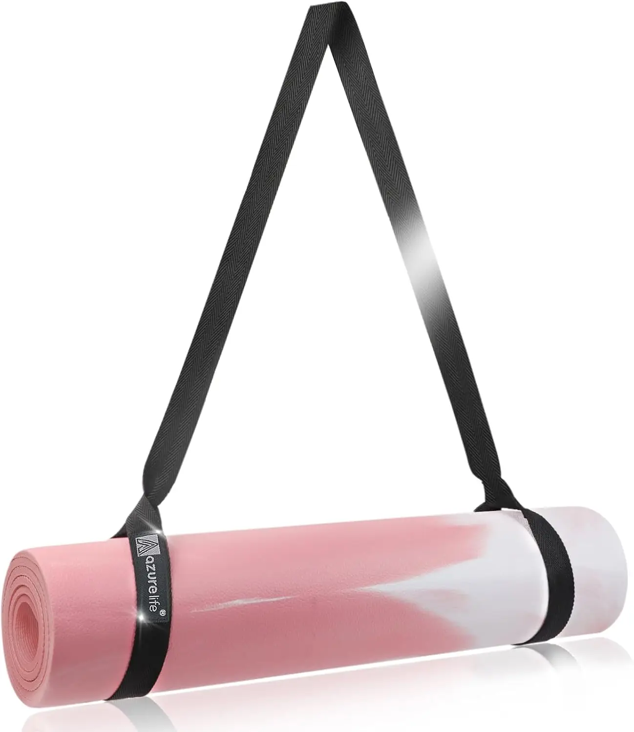 Yoga Mat Sling, Easy-Cinch Yoga Mat Holder Strap for Carrying