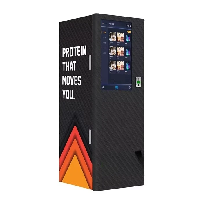 FOODLINE Scenic Sports Zone Protein Shake Vending Machine Thickened Anti Rust Shell Multi Flavor Storage Equipment